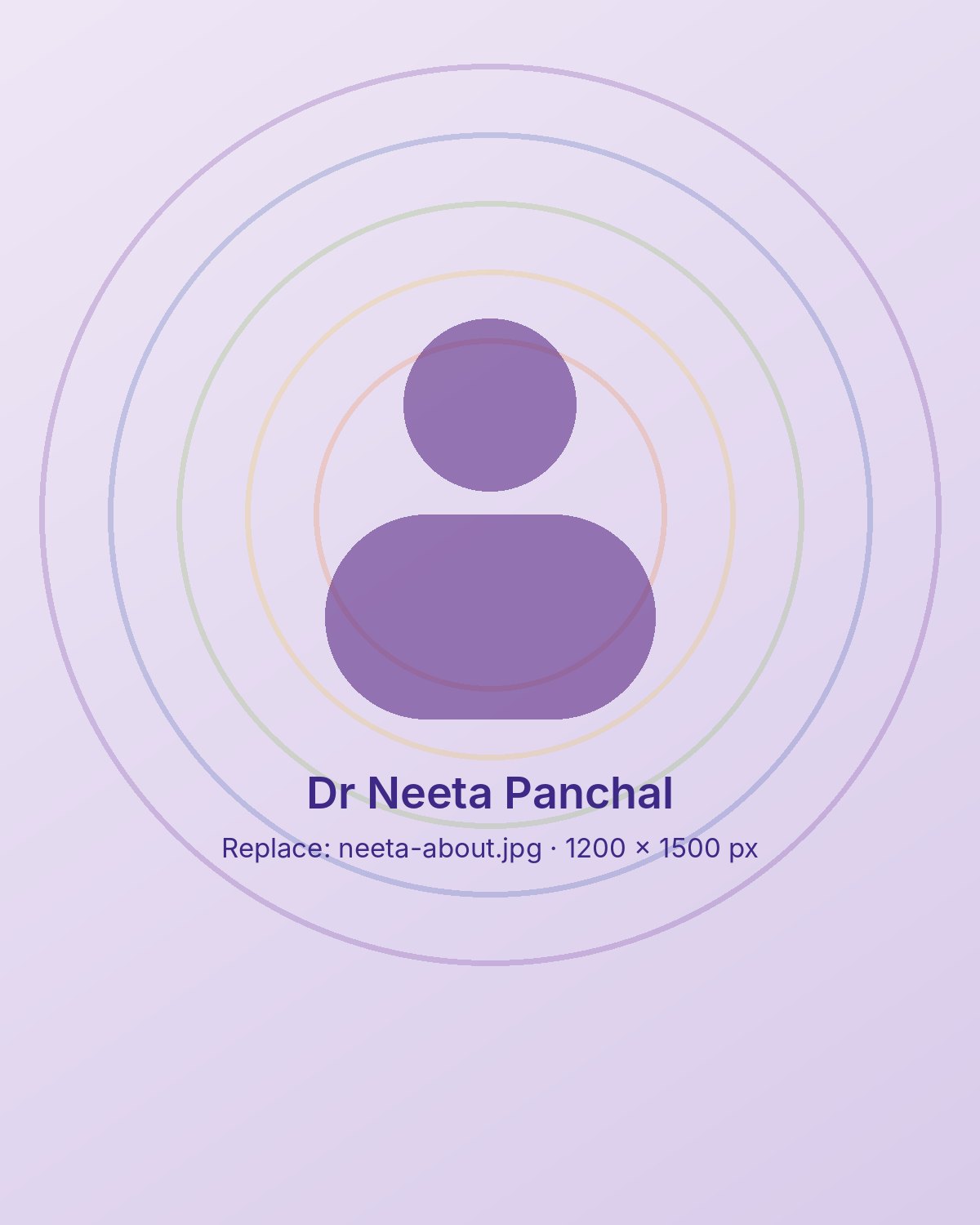 Portrait of Dr Neeta Panchal