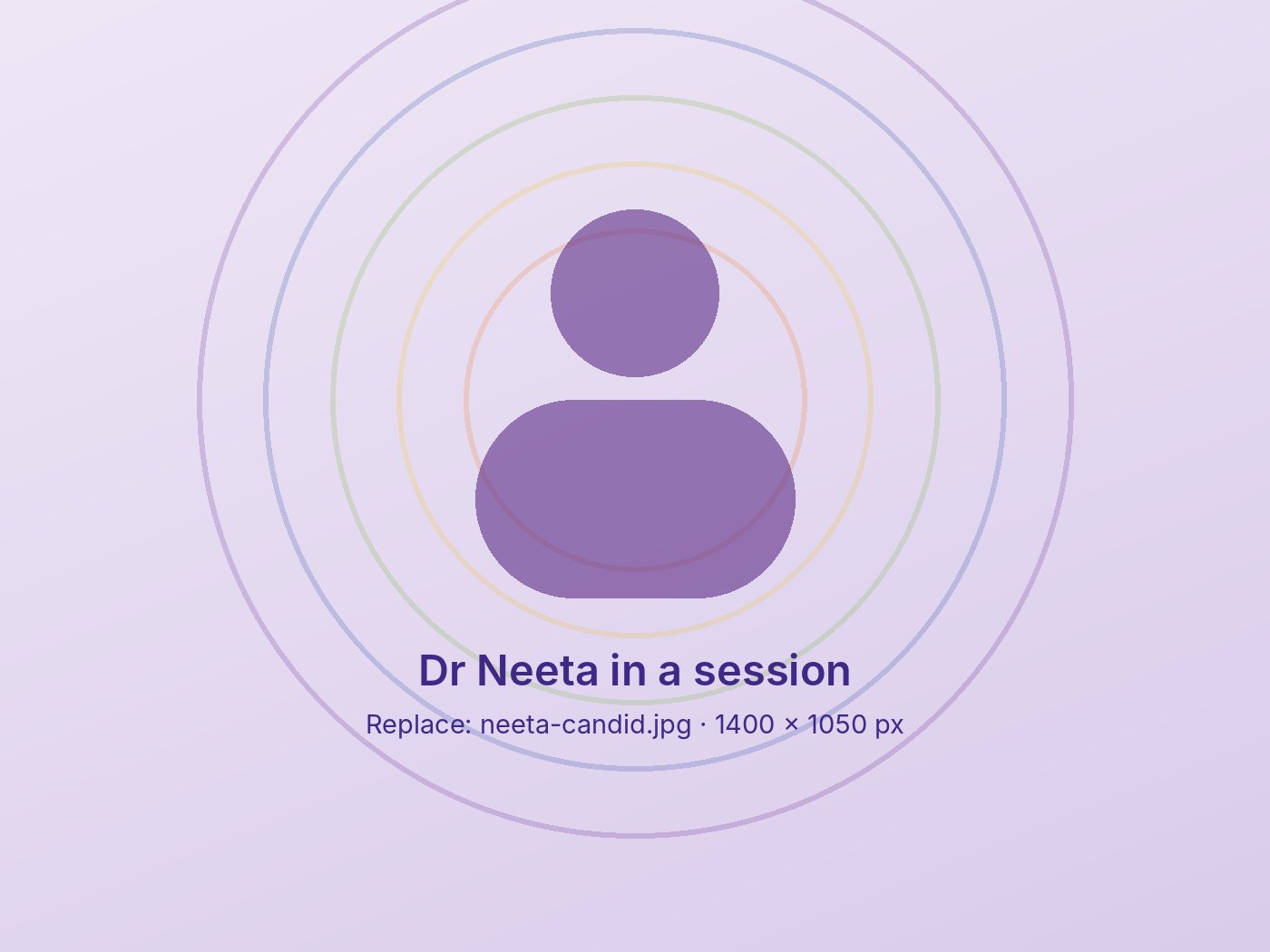 Dr Neeta Panchal during a session